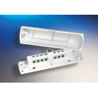 Elmdene EN3-JB7 Junction Box - 5 Terminals Plus Micro Switch Tamper - White (Pack of 10)